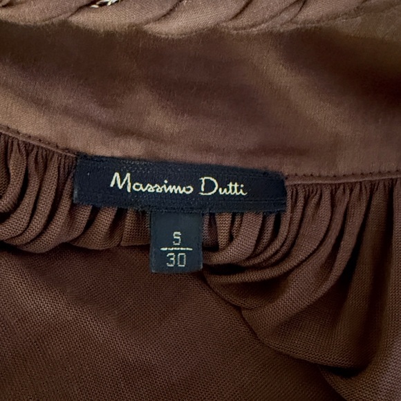 Massimo Dutti | Brown Summer Dress - Picture 7 of 13